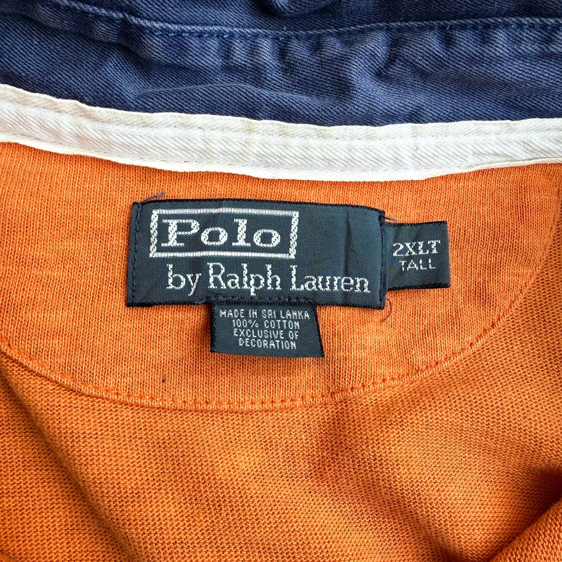 폴로 럭비 롱슬리브 오렌지 상품이미지4