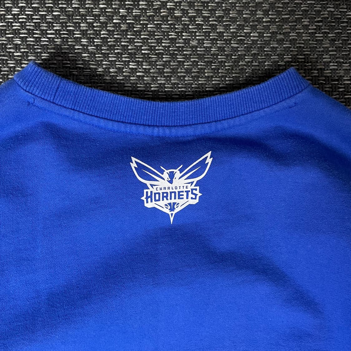NBA 샬럿 호네츠 블루 크루넥 맨투맨 XL 상품이미지4