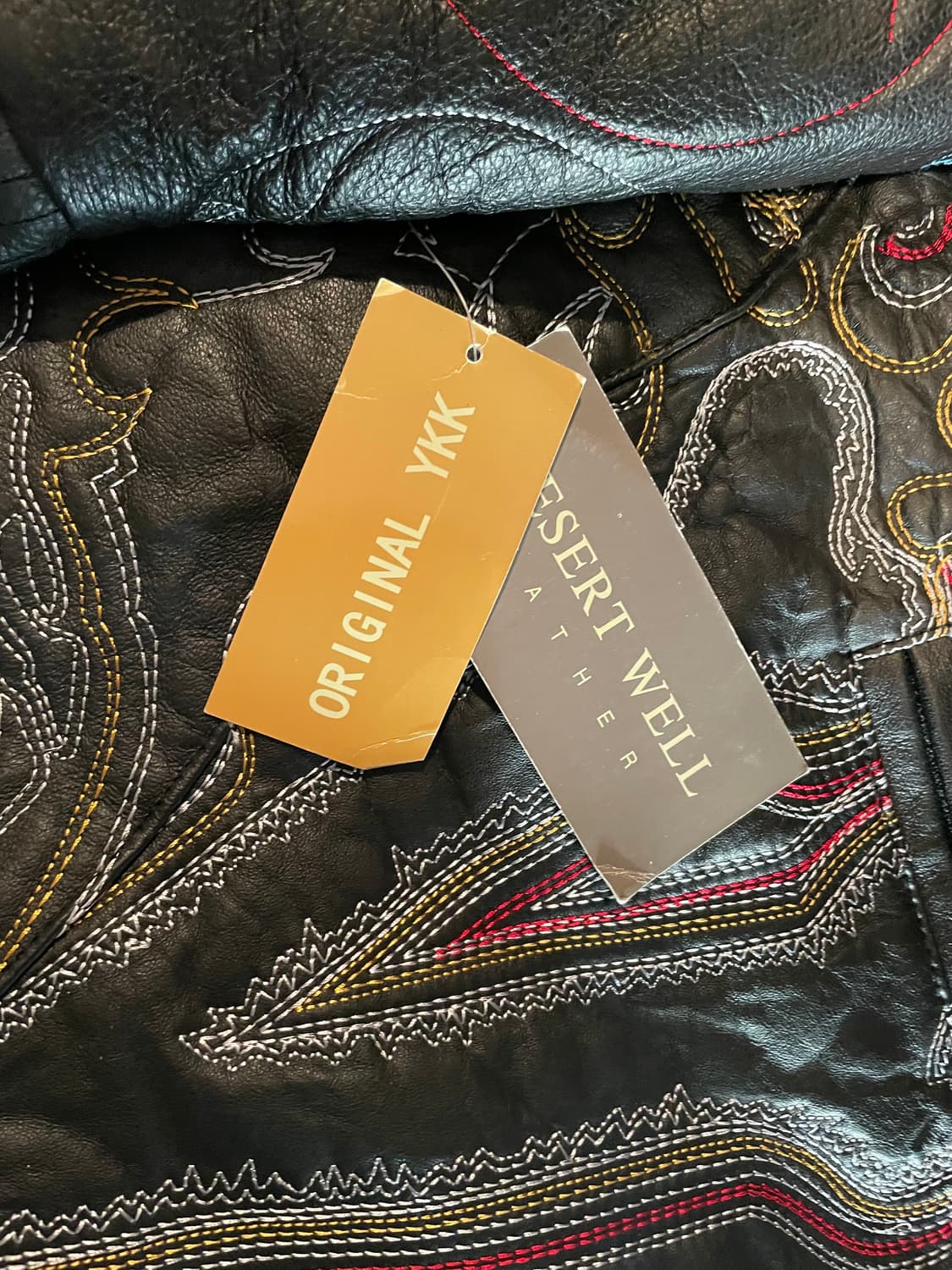 Desertwell 스컬 가죽 자켓 (115) 상품이미지8