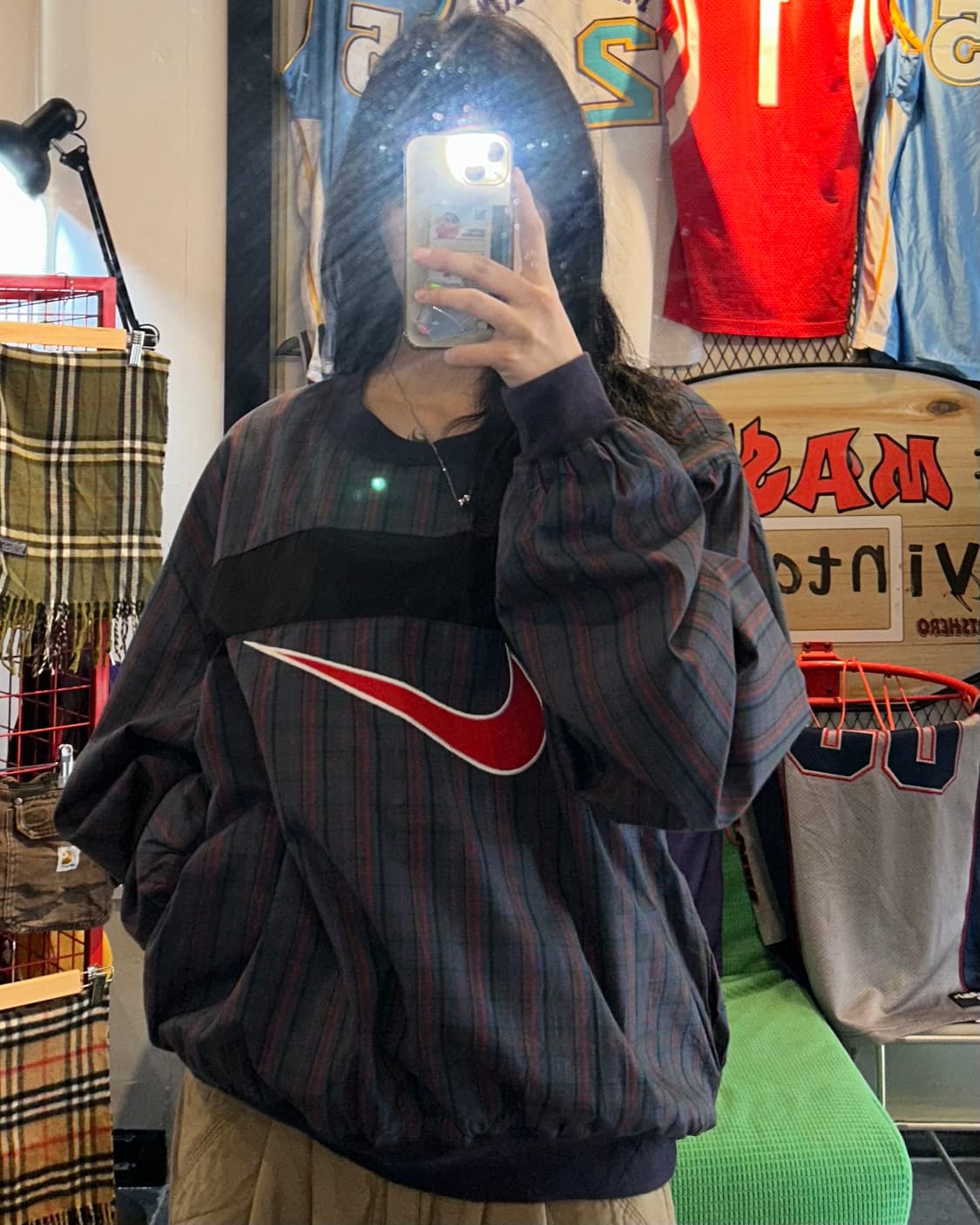Nike tartan warm up  상품이미지1
