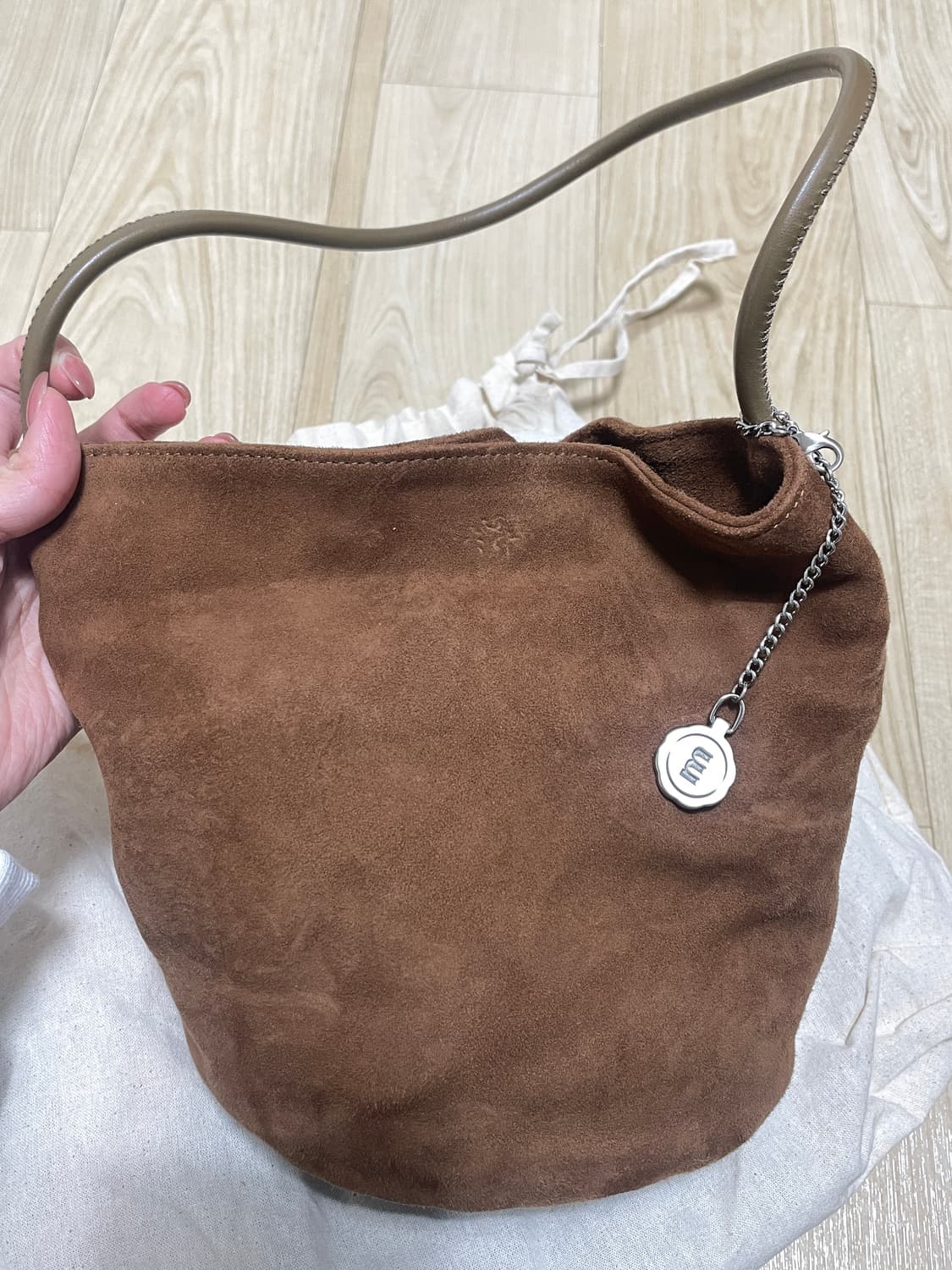 미닛뮤트 토보백 우디 스웨이드 상품이미지3