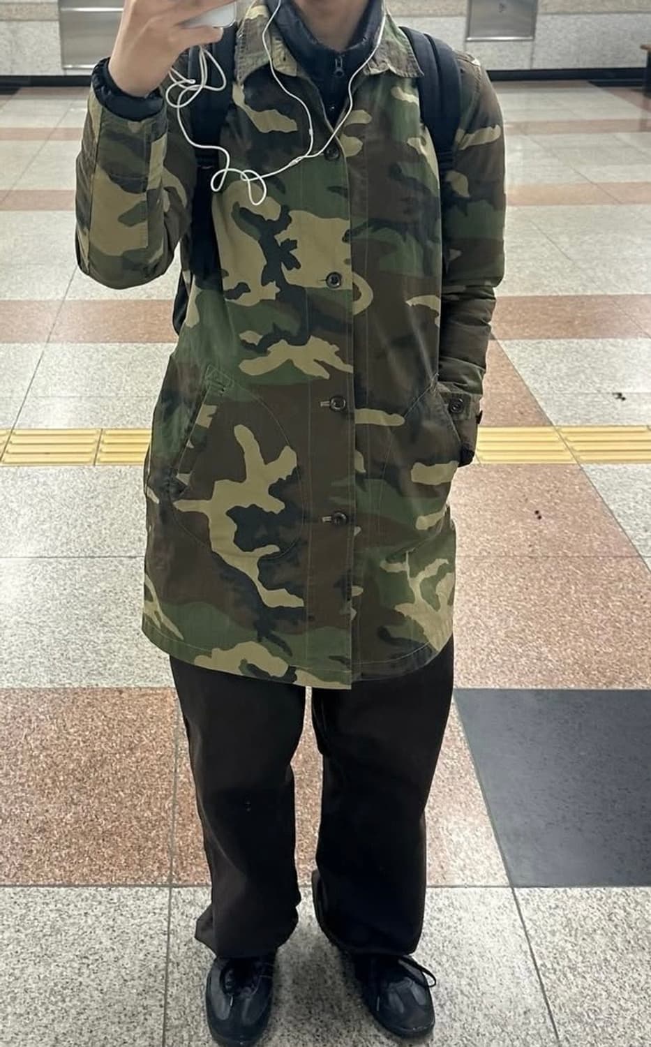 Manual alphabet 필드 코트 상품이미지4