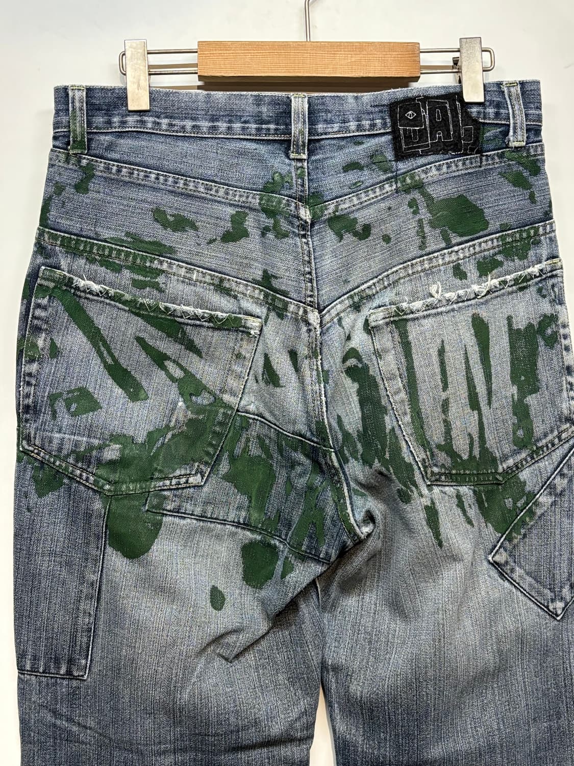 패치워크 페인팅 데님 상품이미지5