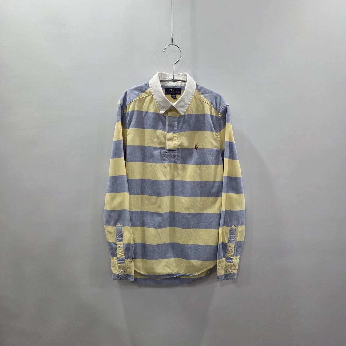 폴로랄프로렌 키즈 스트라이프 럭비셔츠 M/10/12 상품이미지1