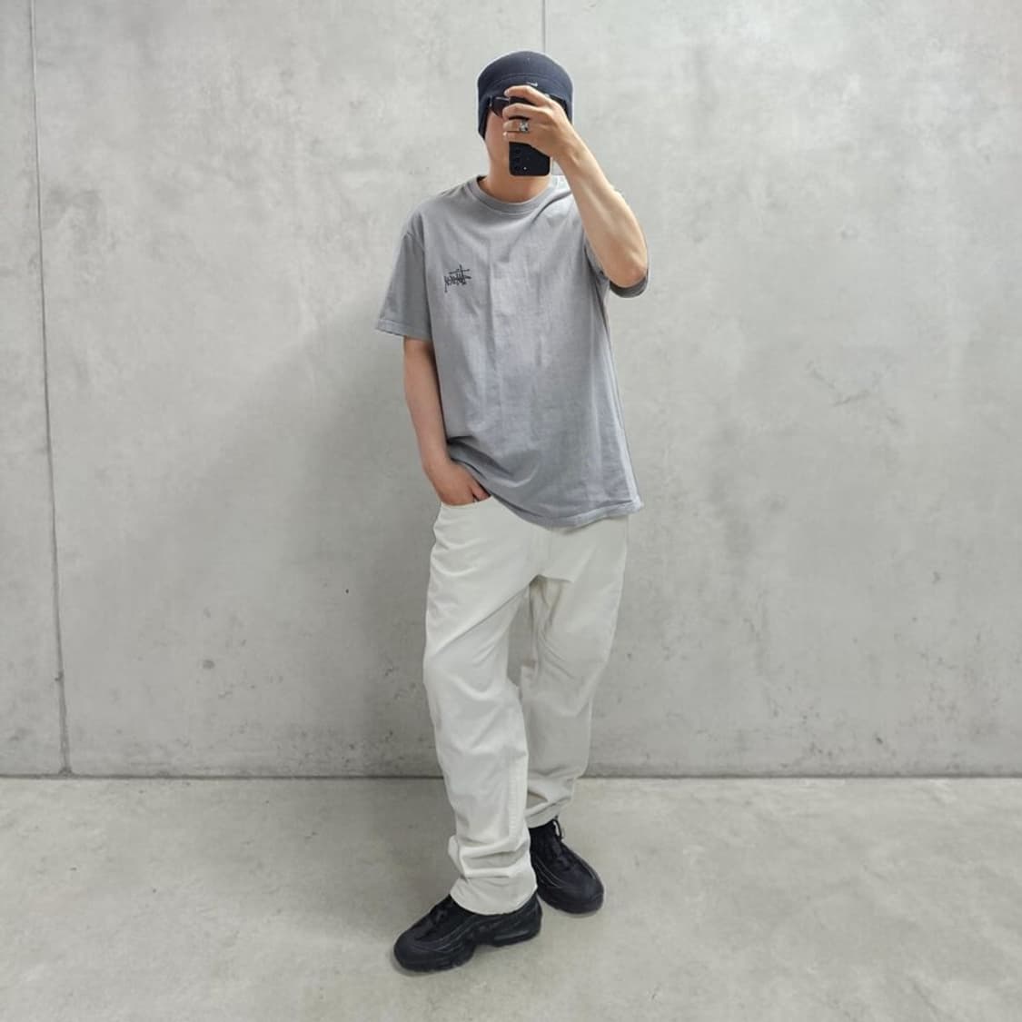 스투시 USA 반팔티 XL M0371 상품이미지2