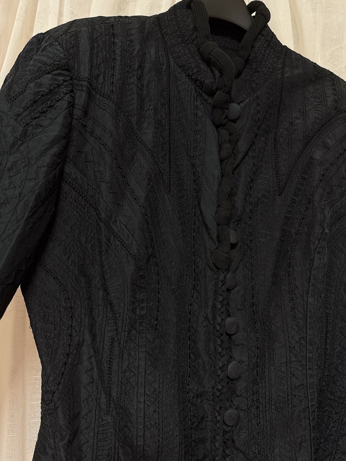 Oree 오르에 빈티지 실크 100% 자켓 vintage jacket 상품이미지2