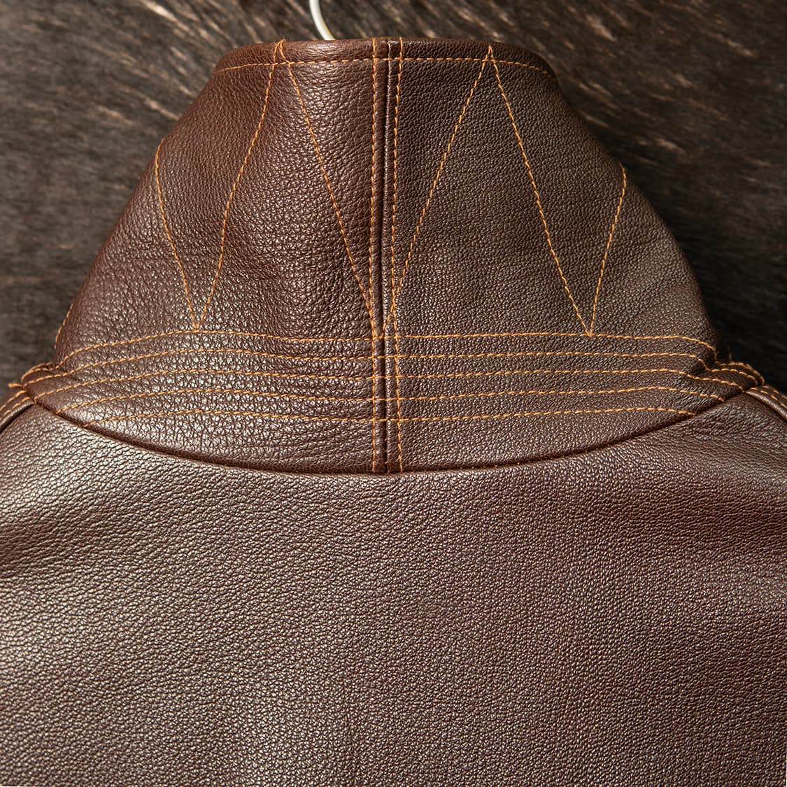 [97] 스펙테이터 14FW 161-001 디어스킨 에어맨 자켓  상품이미지7