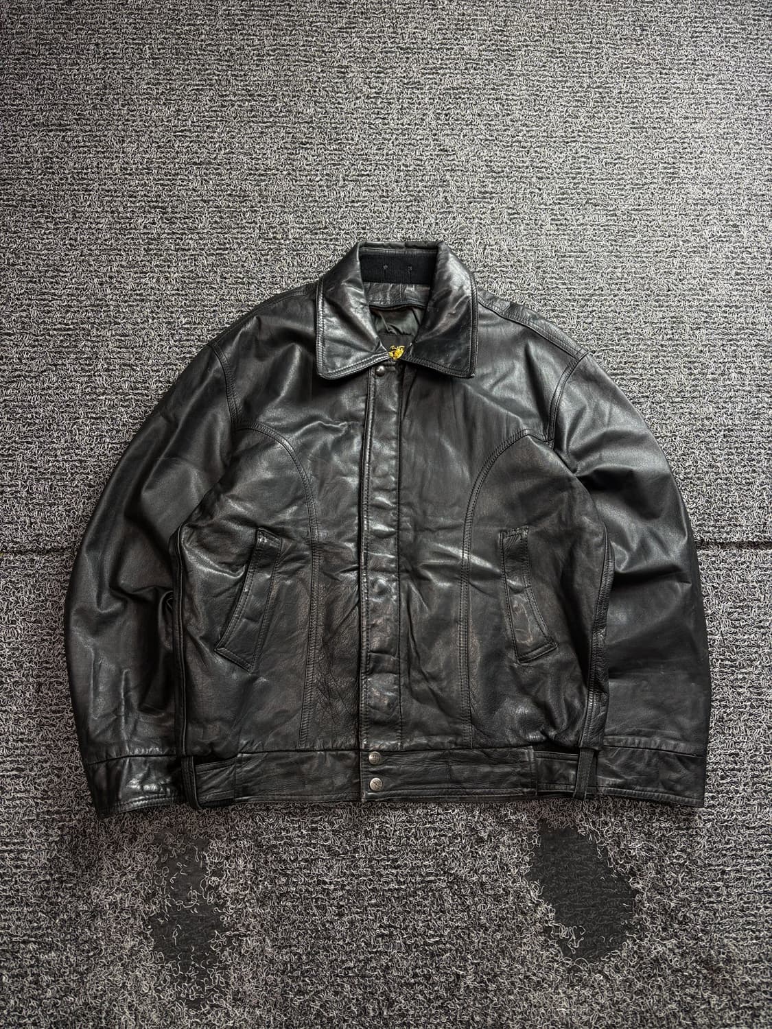 빈티지 아카이브 램스킨 봄버 레더 자켓 3358 상품이미지2