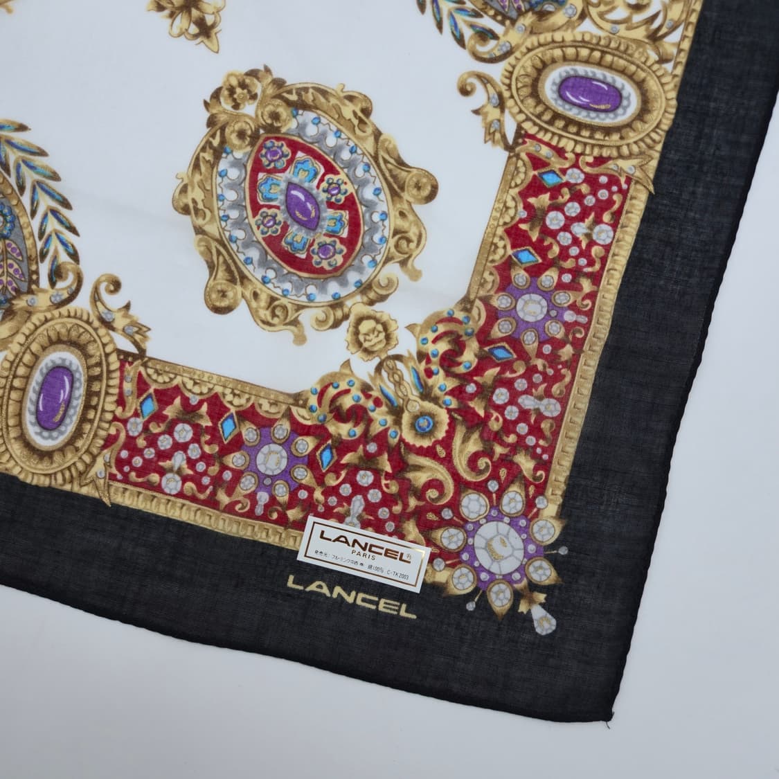 LANCEL 란셀 손수건 스카프 [RBCFS11735-113-10] 상품이미지5
