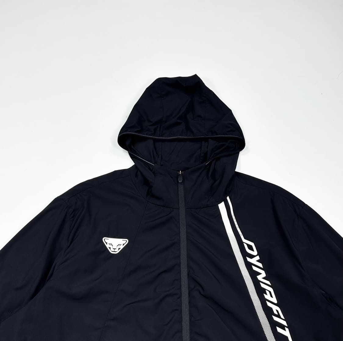 다이나핏 로고 블랙 바람막이 자켓 (XXL) 상품이미지1