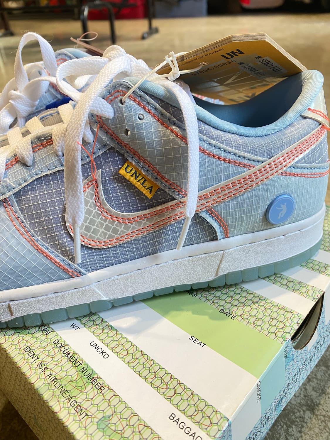 나이키 x 유니온 덩크로우 패스포트 팩 아르곤 (새상품) 상품이미지5