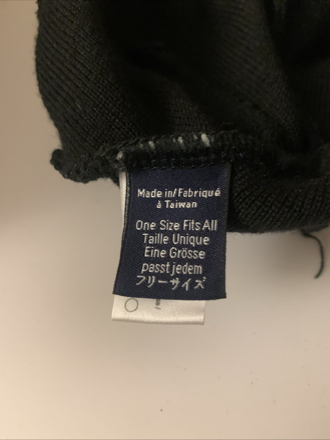 아크테릭스 로고 니트 비니 블랙/그레이 상품이미지3