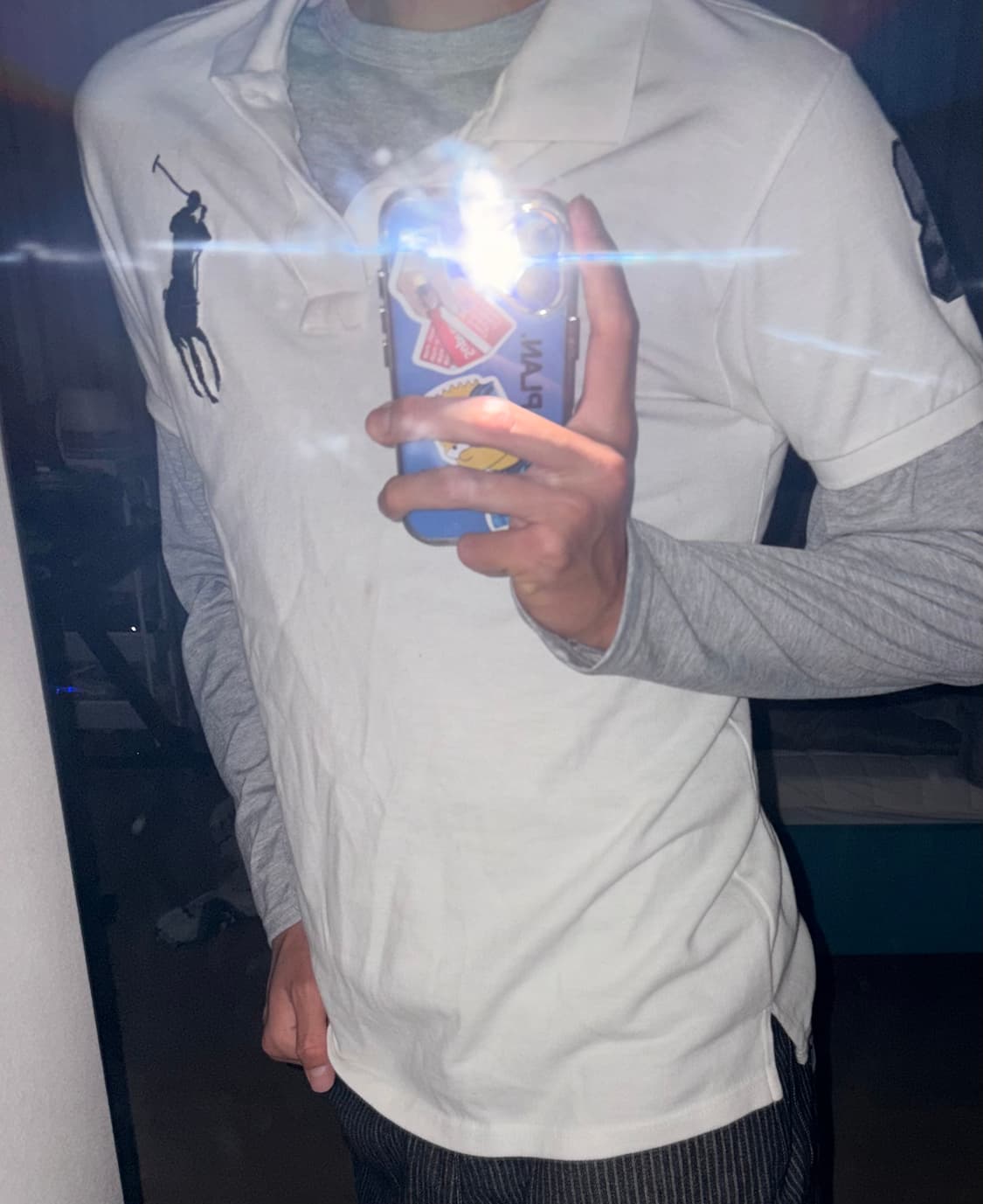 폴로 빅포니 반팔 white 상품이미지1