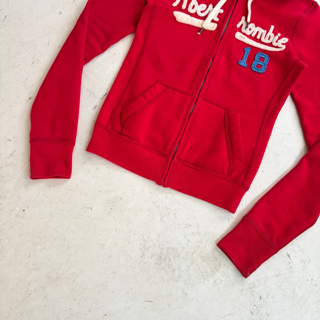 아베크롬비 빈티지 후드집업 자켓 XS 상품이미지3