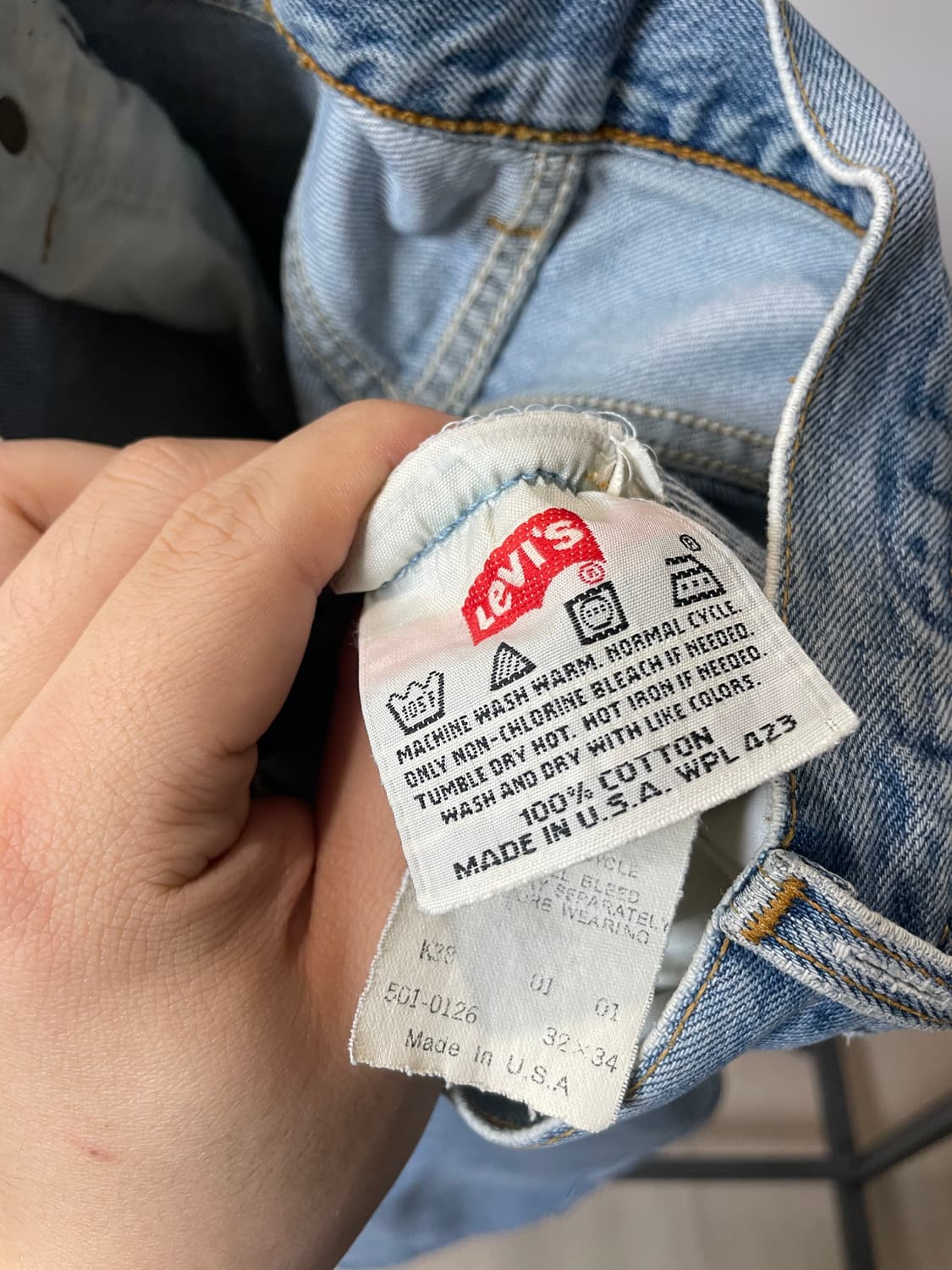 (30) Levis501 리바이스501 usa 디스트로이드 데님팬츠 상품이미지6