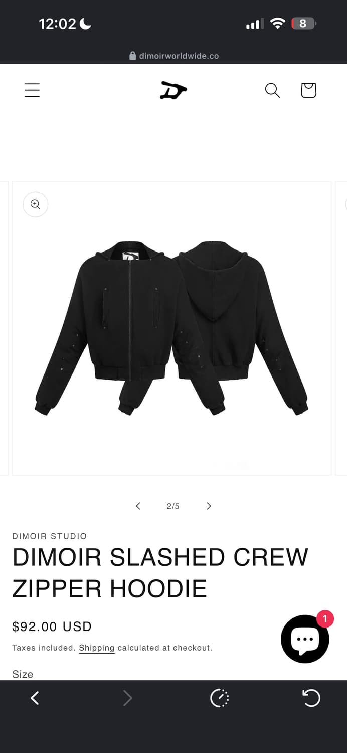 dimoir hood zip up 상품이미지5