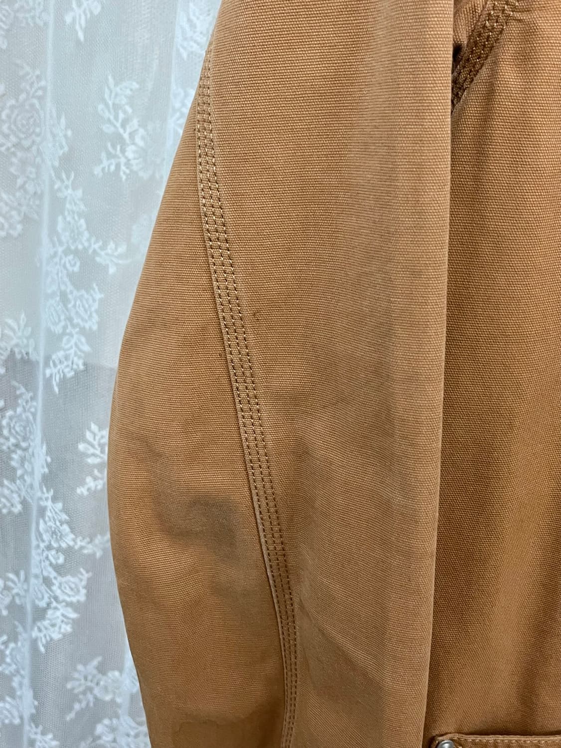 L) 칼하트 미시간 코트 자켓 브라운 상품이미지4