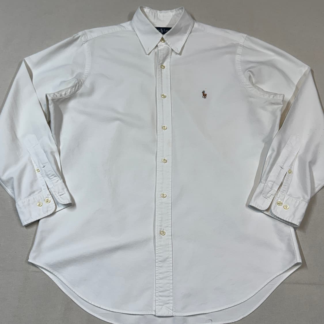 L) 폴로 랄프로렌 클래식핏 화이트 옥스포드 셔츠 W22 상품이미지2