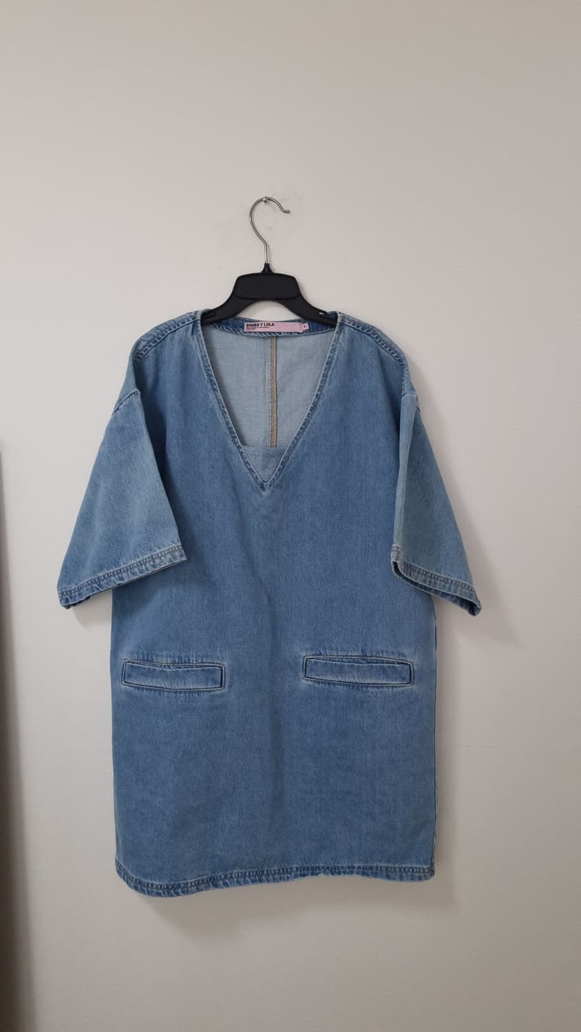 BIMBA Y LOLA 숏 블루 데님 드레스 상품이미지5
