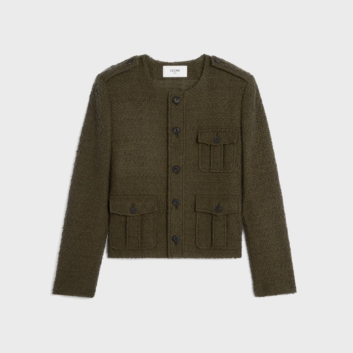 [박보검님 착용] 셀린느 25fw 캐시미어 부클레 자켓 상품이미지1