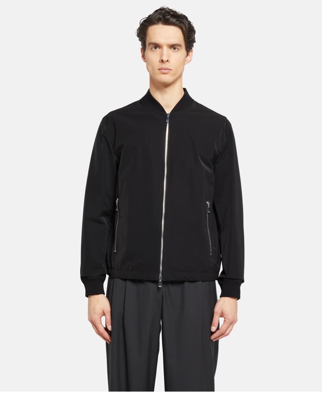 띠어리(Theory) 남자 봄버 집업 자켓 블랙 105 상품이미지2