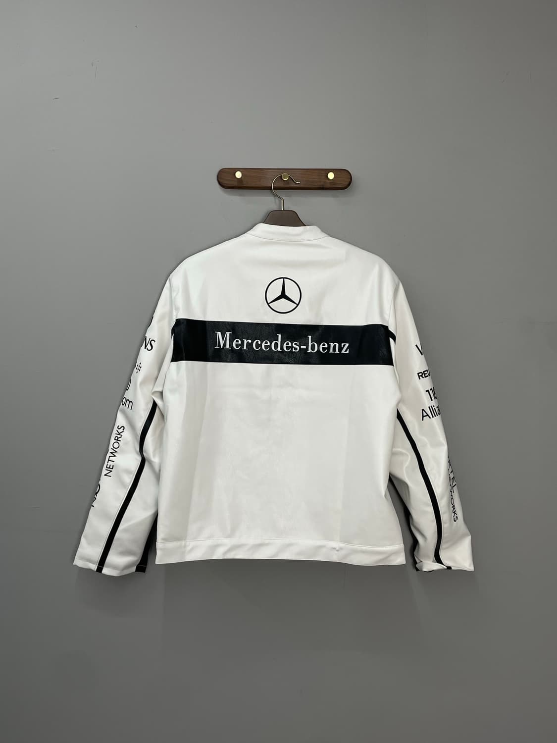 메르세데스 벤츠 바이크 가죽 자켓 H1384 상품이미지6