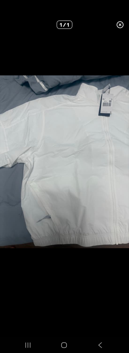 나이키 nrg 솔로스우시 트랙자켓 화이트 XXL 상품이미지2