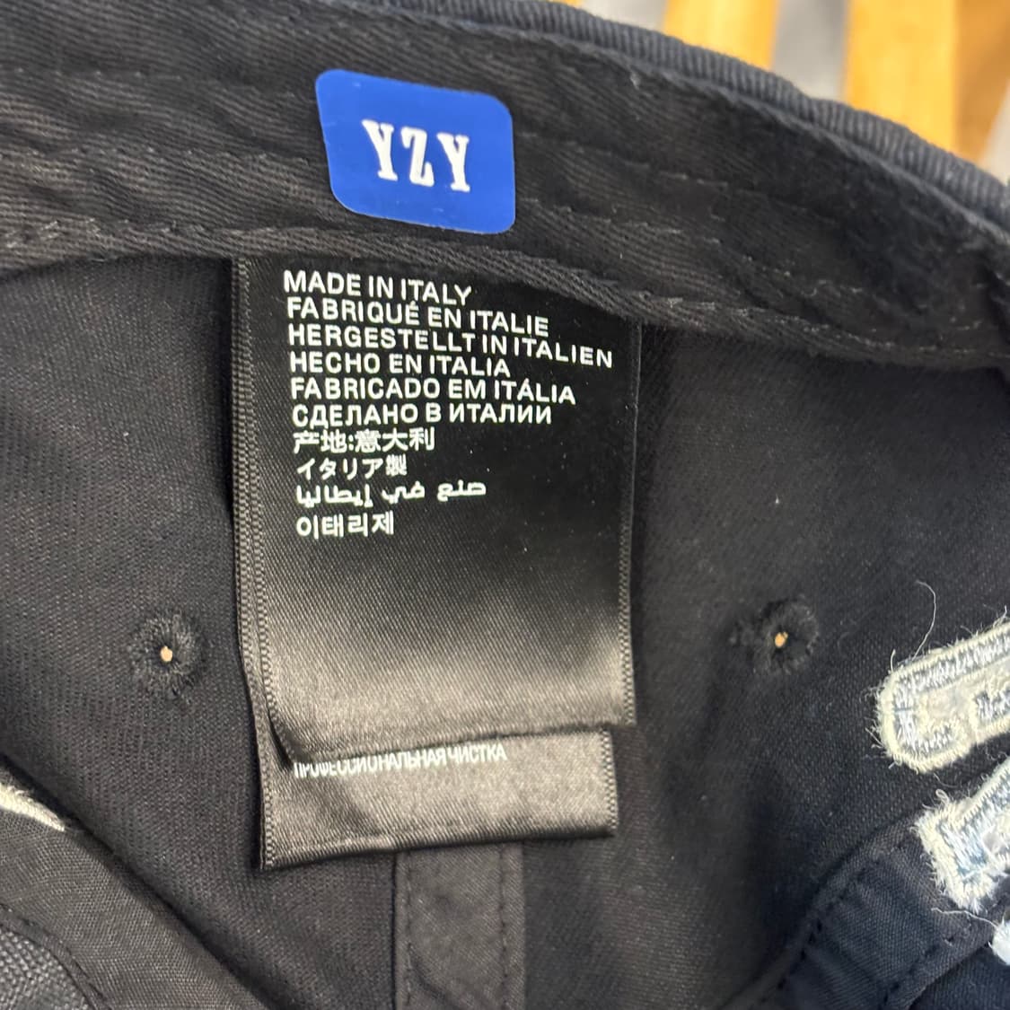 이지 갭 발렌시아가 플레임 블랙 볼캡 OS 상품이미지7