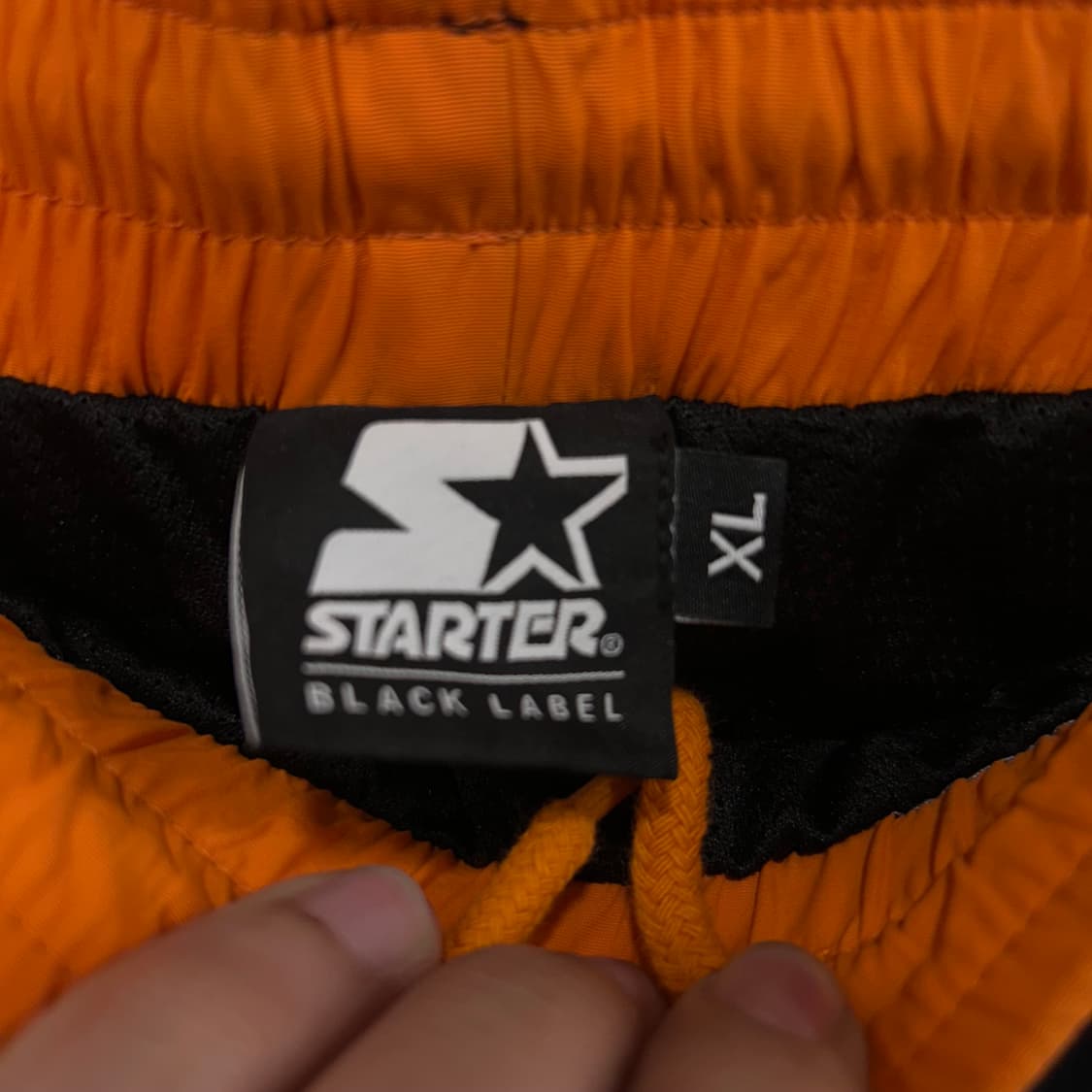 스타터 메쉬 배색 밴딩 트랙 조거팬츠 상품이미지3