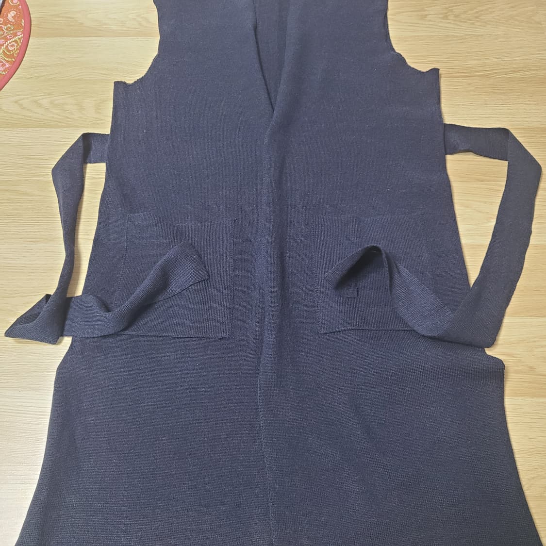 여성 롱 베스트 가디건 상품이미지2