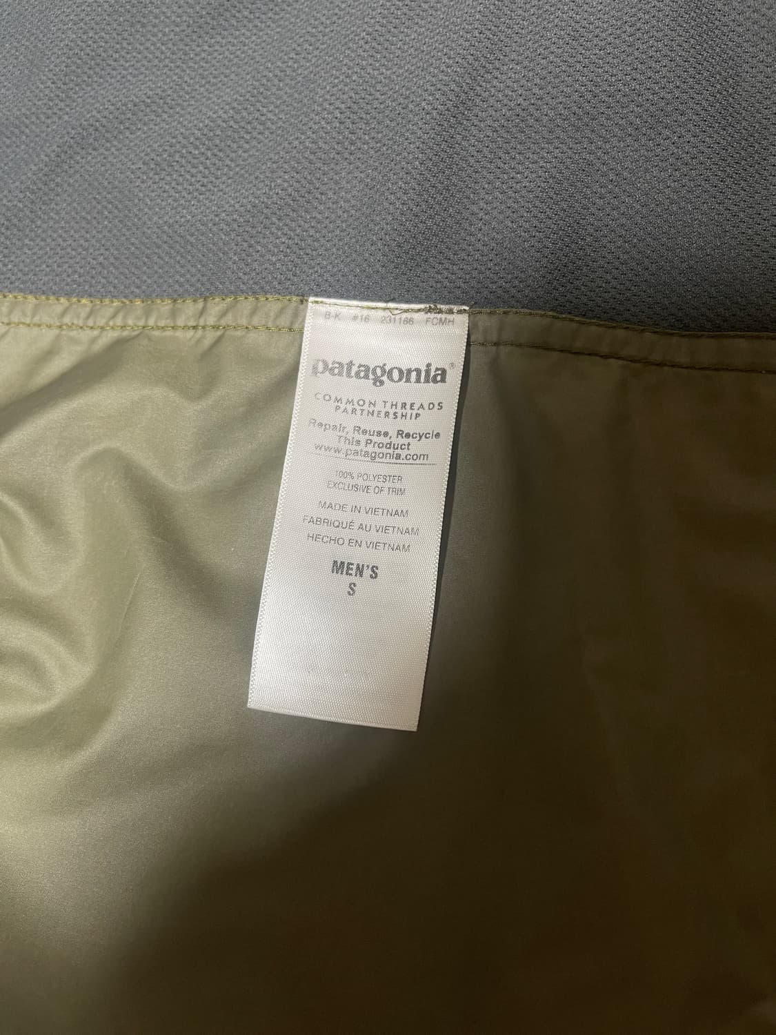 파타고니아 카모 라이트 배리어블 바람막이 자켓 상품이미지4