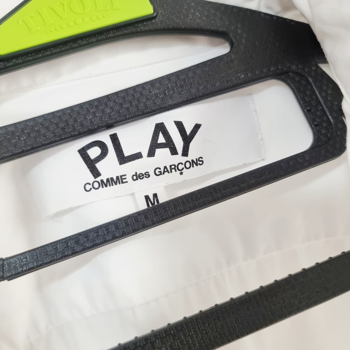 꼼데가르송 PLAY 셔츠 (미디움) 상태최상/1회착/세탁완료 상품이미지2