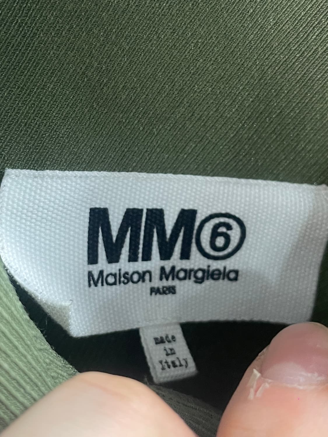 MM6 마르지엘라 우먼스 오버핏 셔츠 (on.116)  상품이미지6