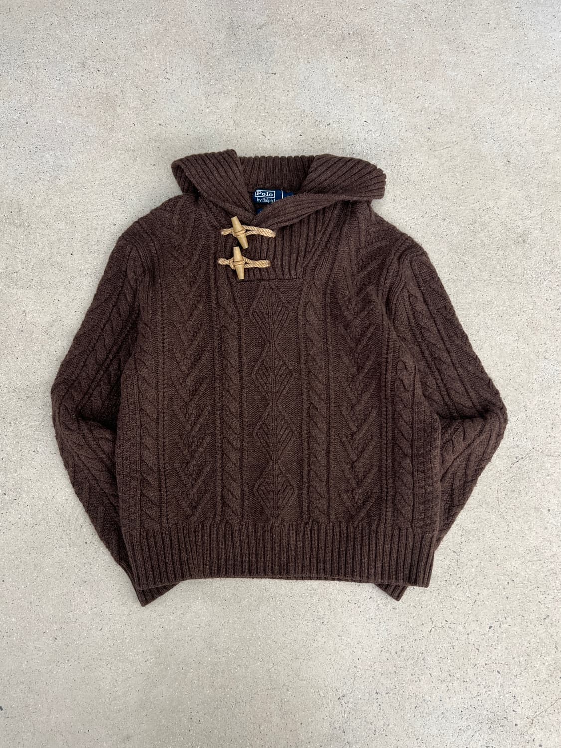 폴로 랄프로렌 더플 후드 니트 상품이미지3