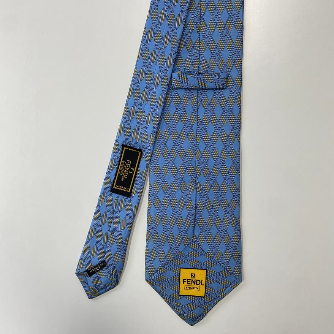 펜디 (FENDI) FF모노그램 정품 명품 넥타이 상품이미지2