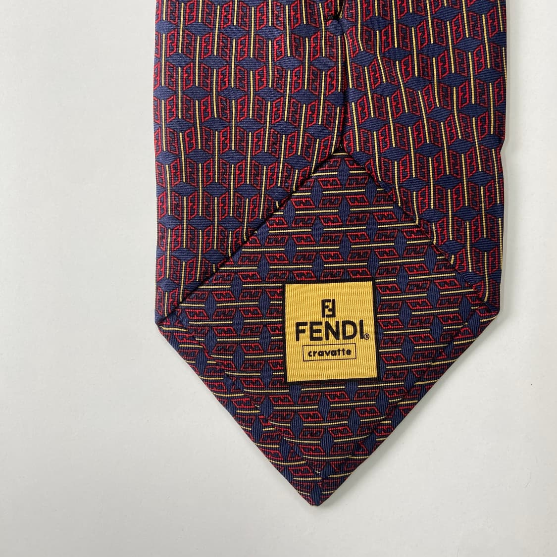 펜디 (FENDI) FF 모노그램 정품 명품 넥타이 상품이미지7