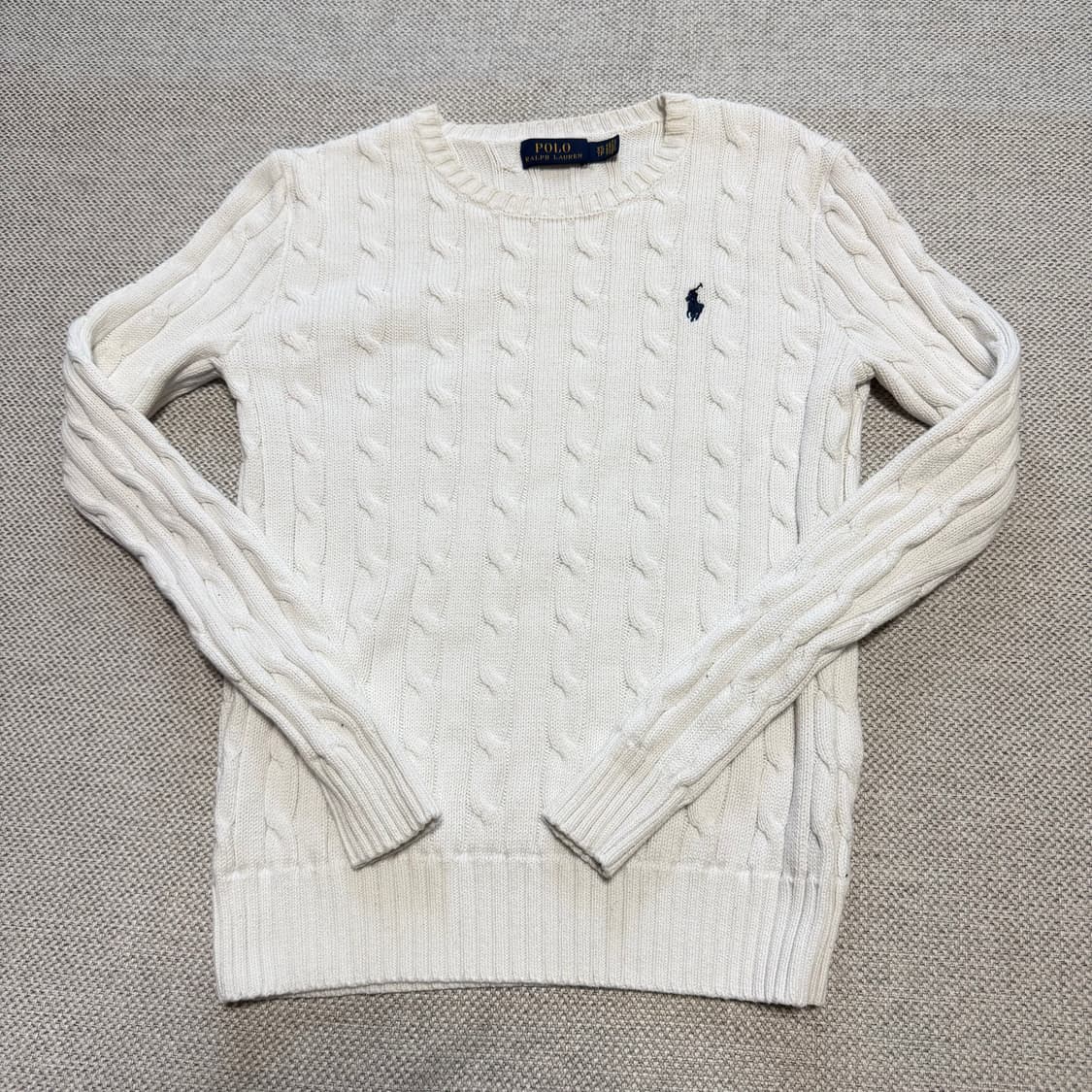 폴로 랄프로렌 라운드 케이블 니트 상품이미지1