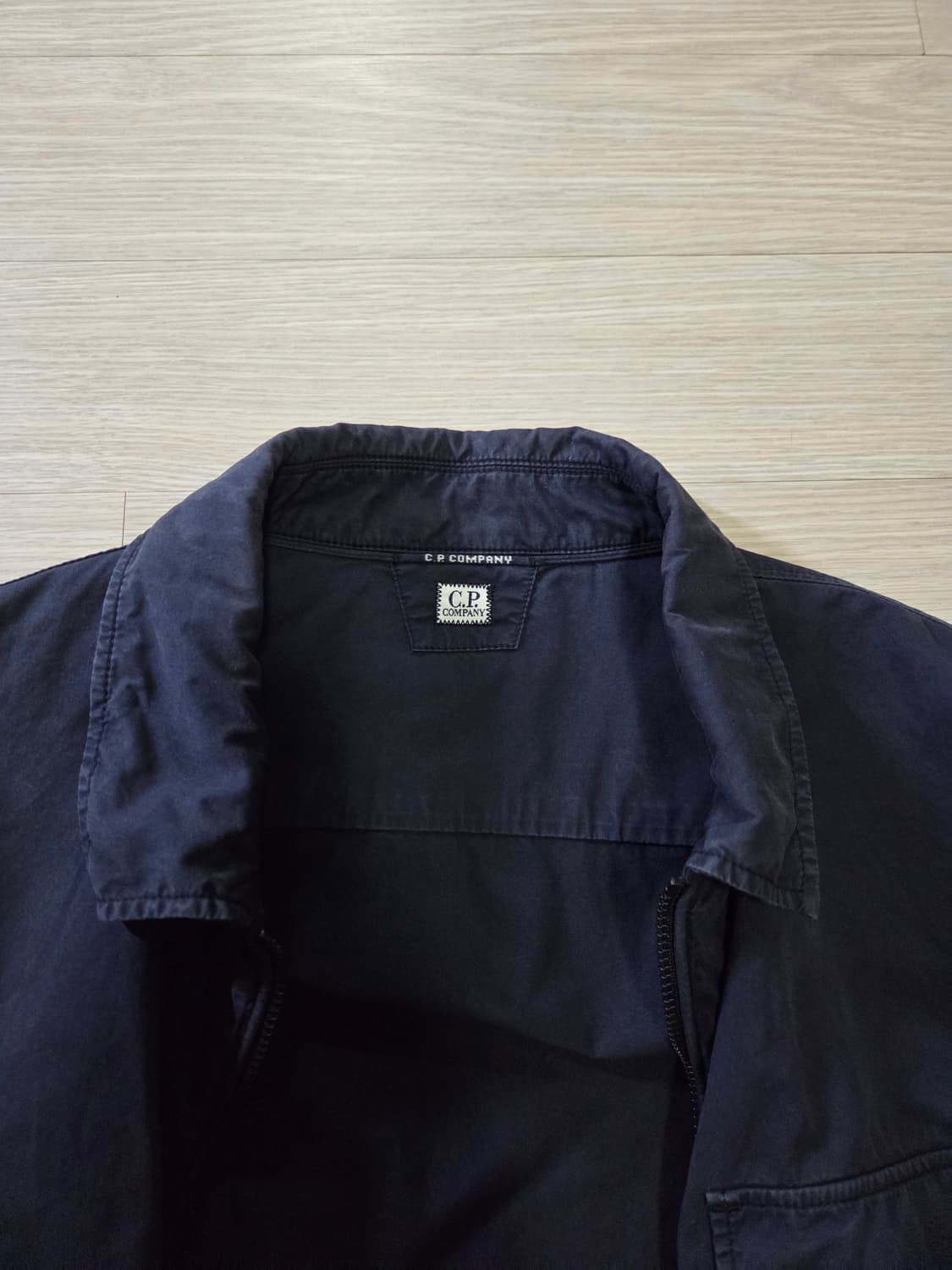 [정품] C.P. 컴퍼니가먼트다잉 오버셔츠 네이비 상품이미지7