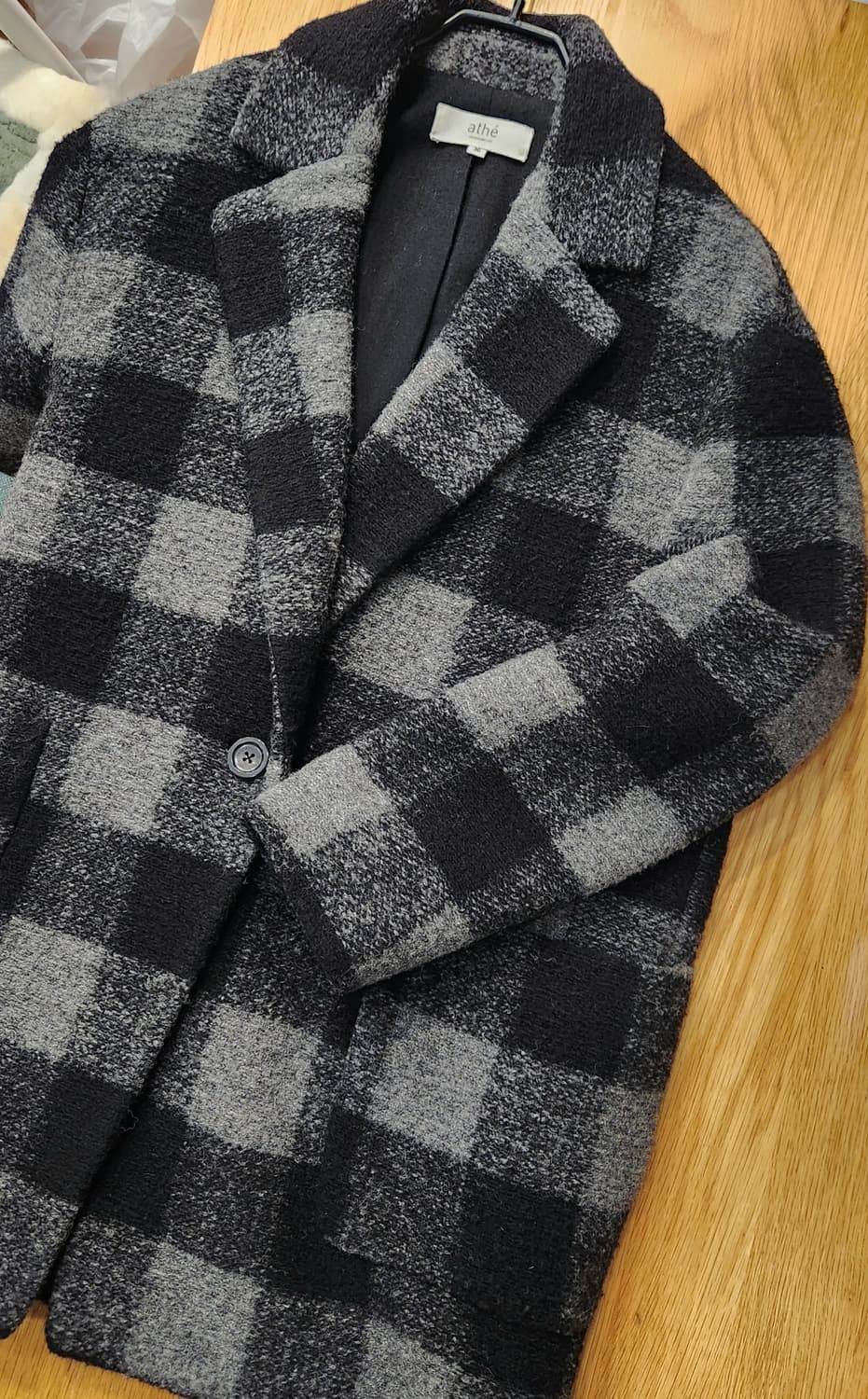 바네사브루노 아떼 울체크 하프코트 상품이미지5