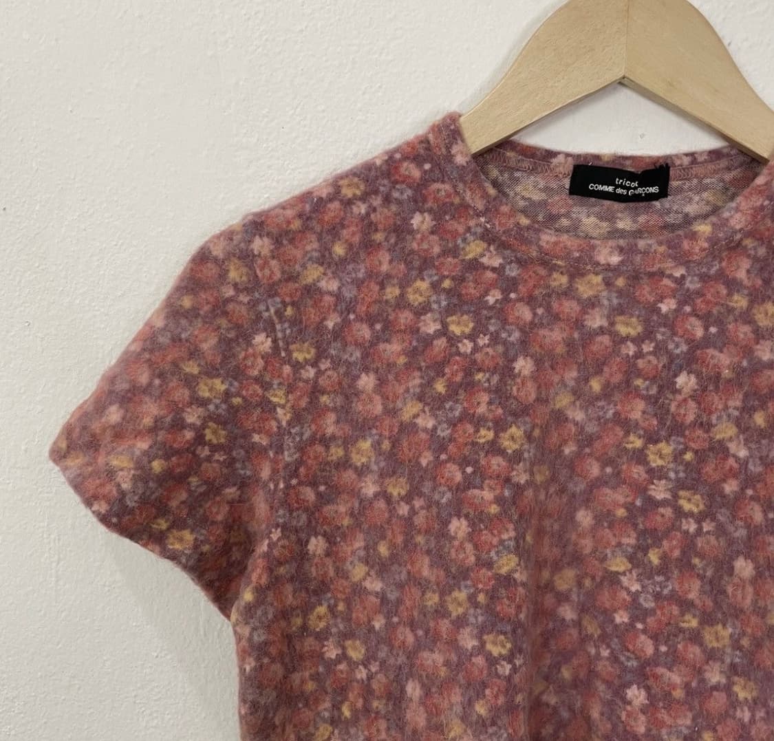 꼼데가르송 울 반팔티 상품이미지3