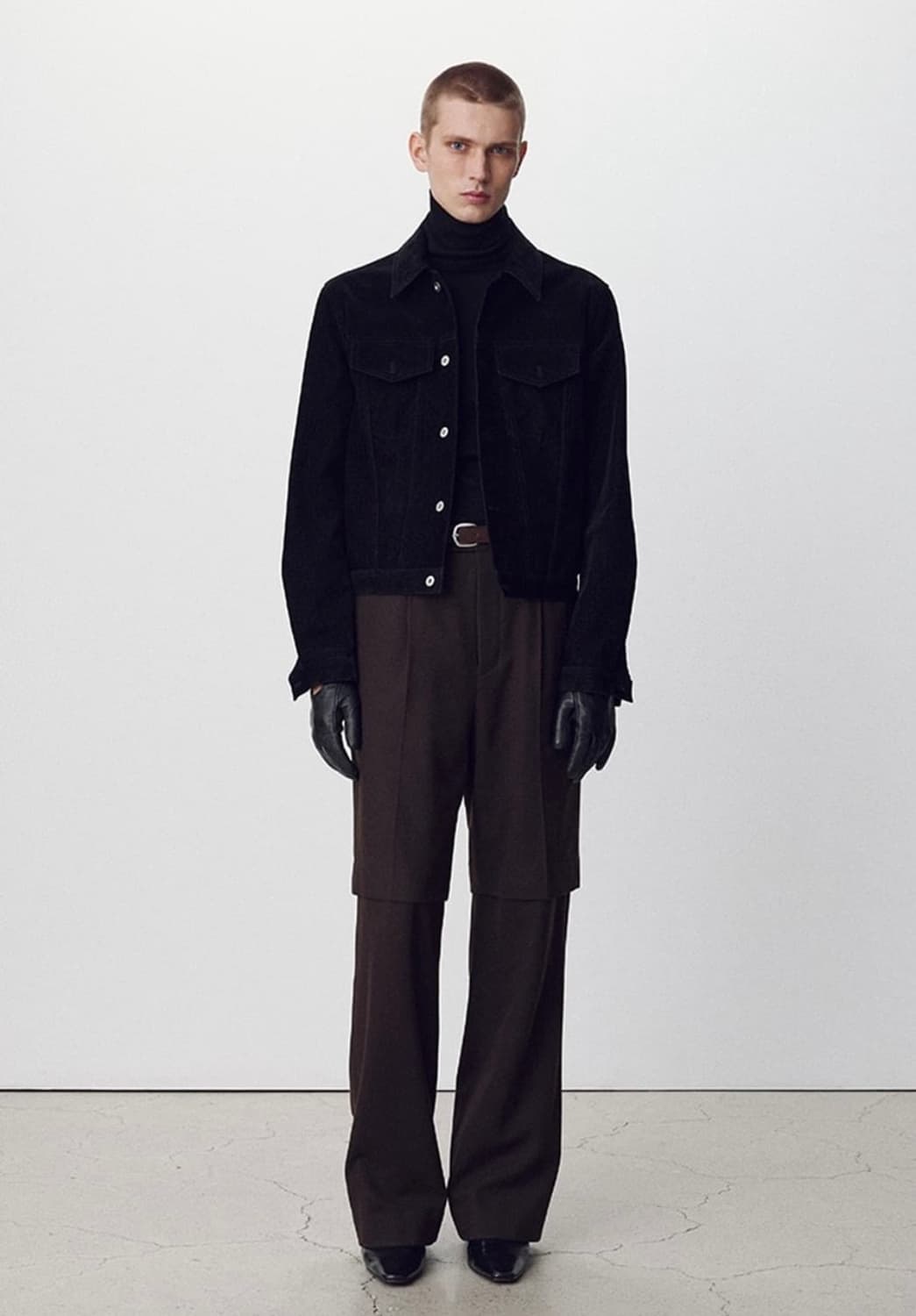 토니웩 벨벳 데님 트러커 자켓 M 상품이미지1