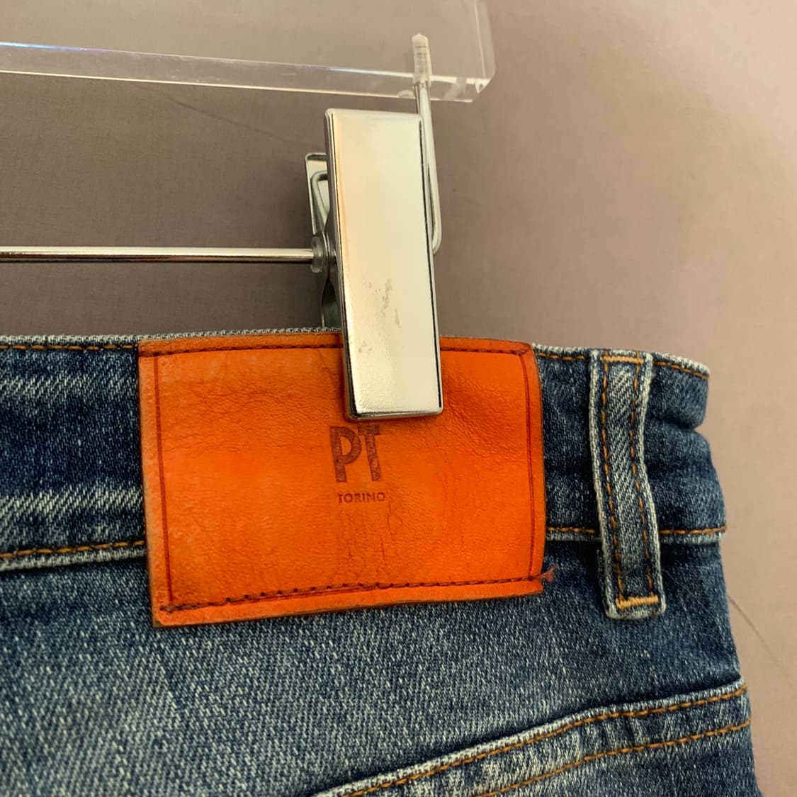 32인치 PT토리노 레게 데미지 워싱 스판 데님 청바지 상품이미지3