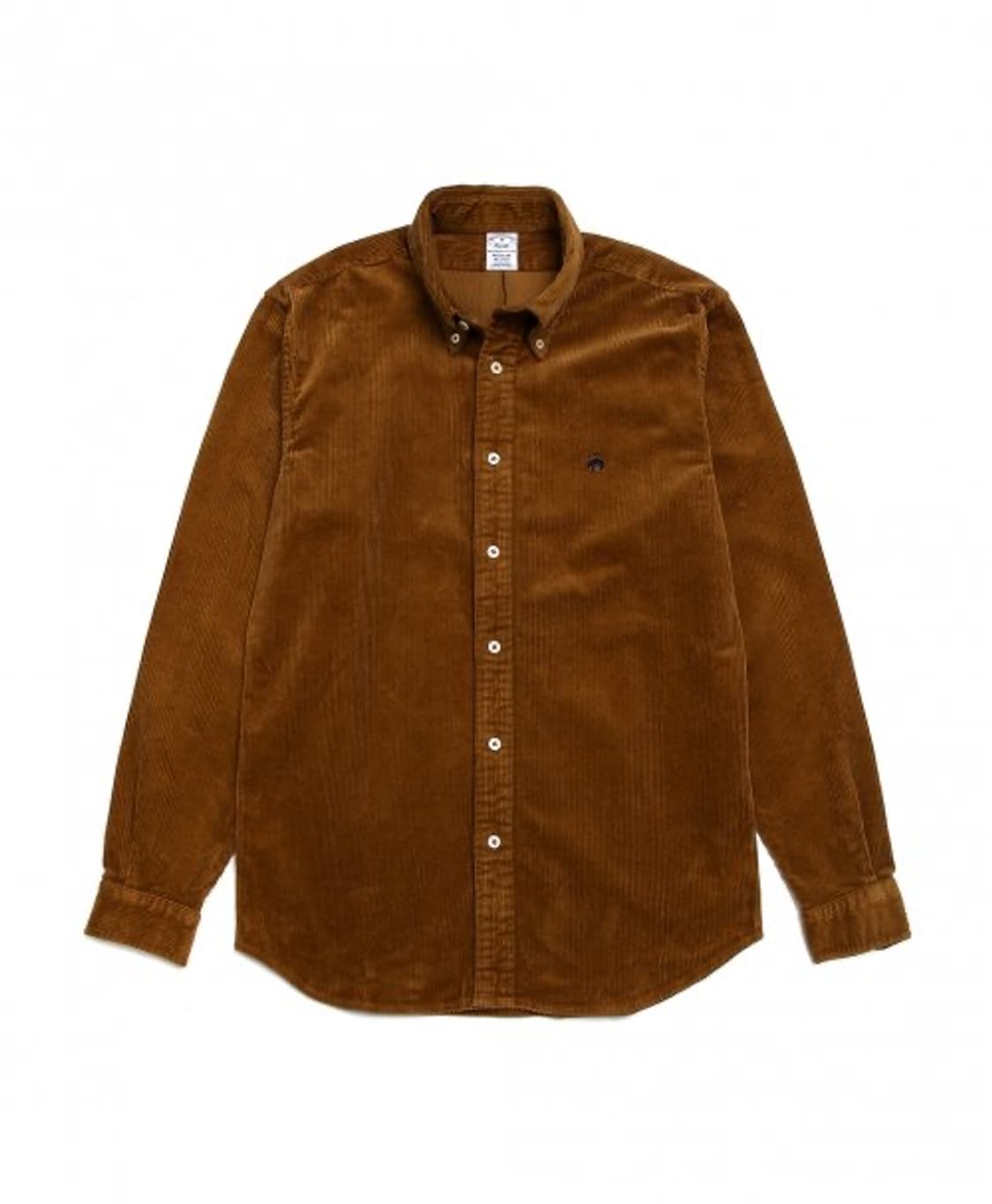 브룩스 브라더스 브라운색 코듀로이 버튼다운 셔츠 S 새상품 상품이미지5