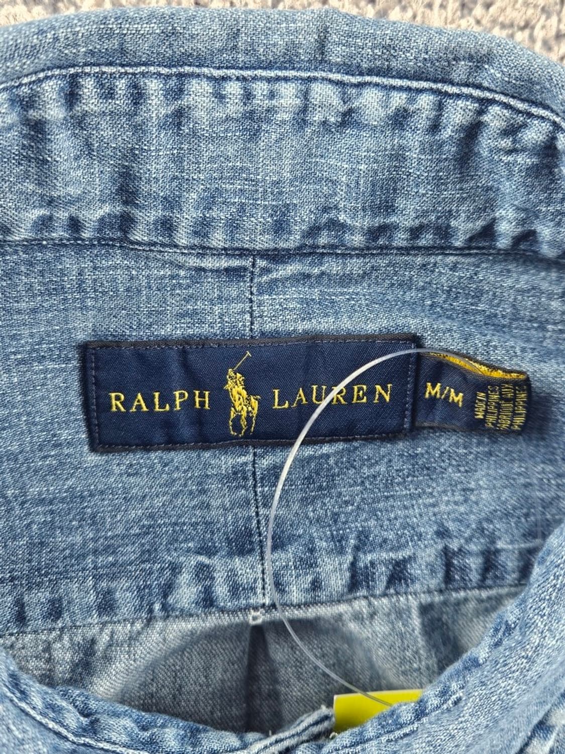 폴로랄프로렌 베이직 코튼 데님 셔츠 ( M ) / 10846 상품이미지8