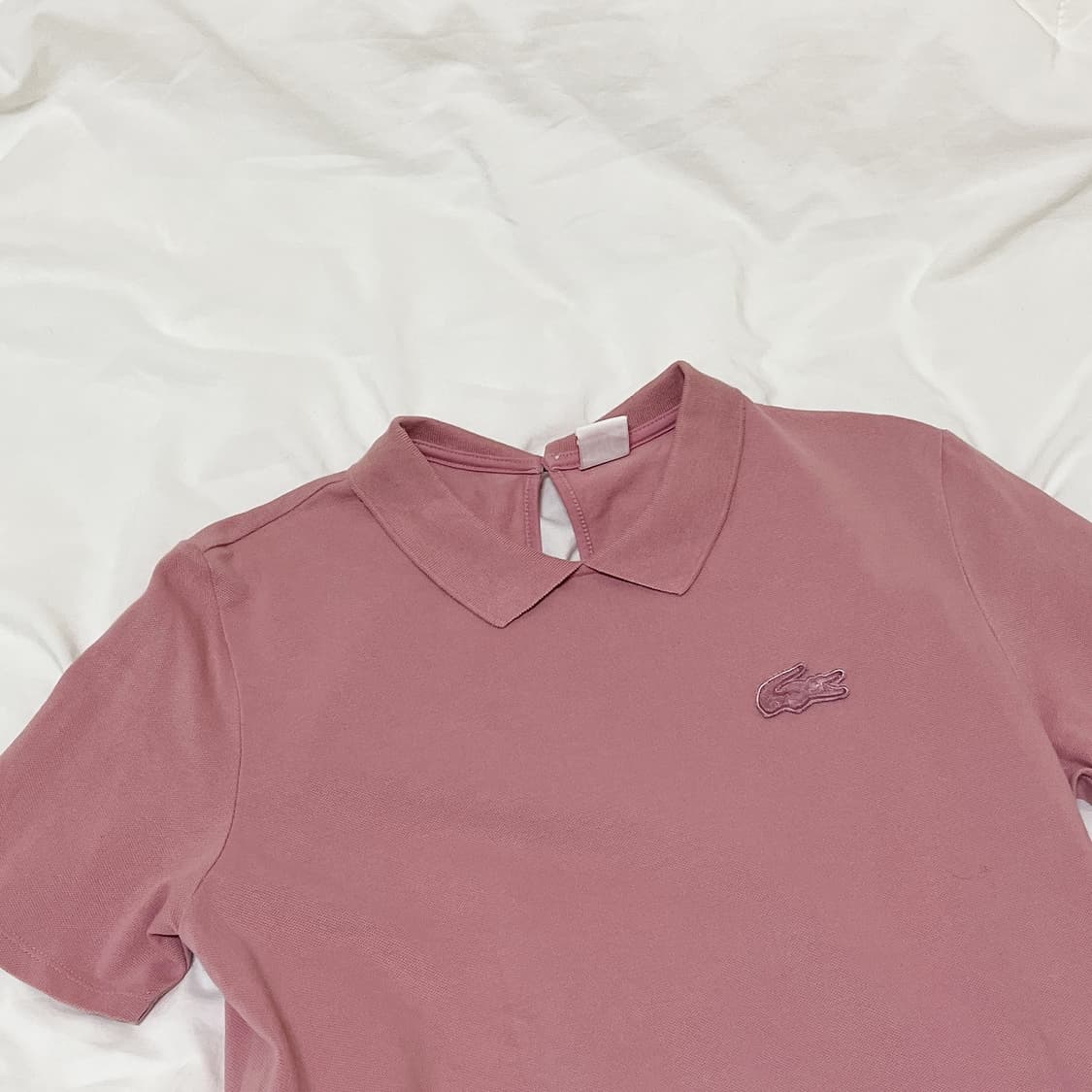 빈티지 ) 라코스테 인디핑크 카라티 상품이미지1