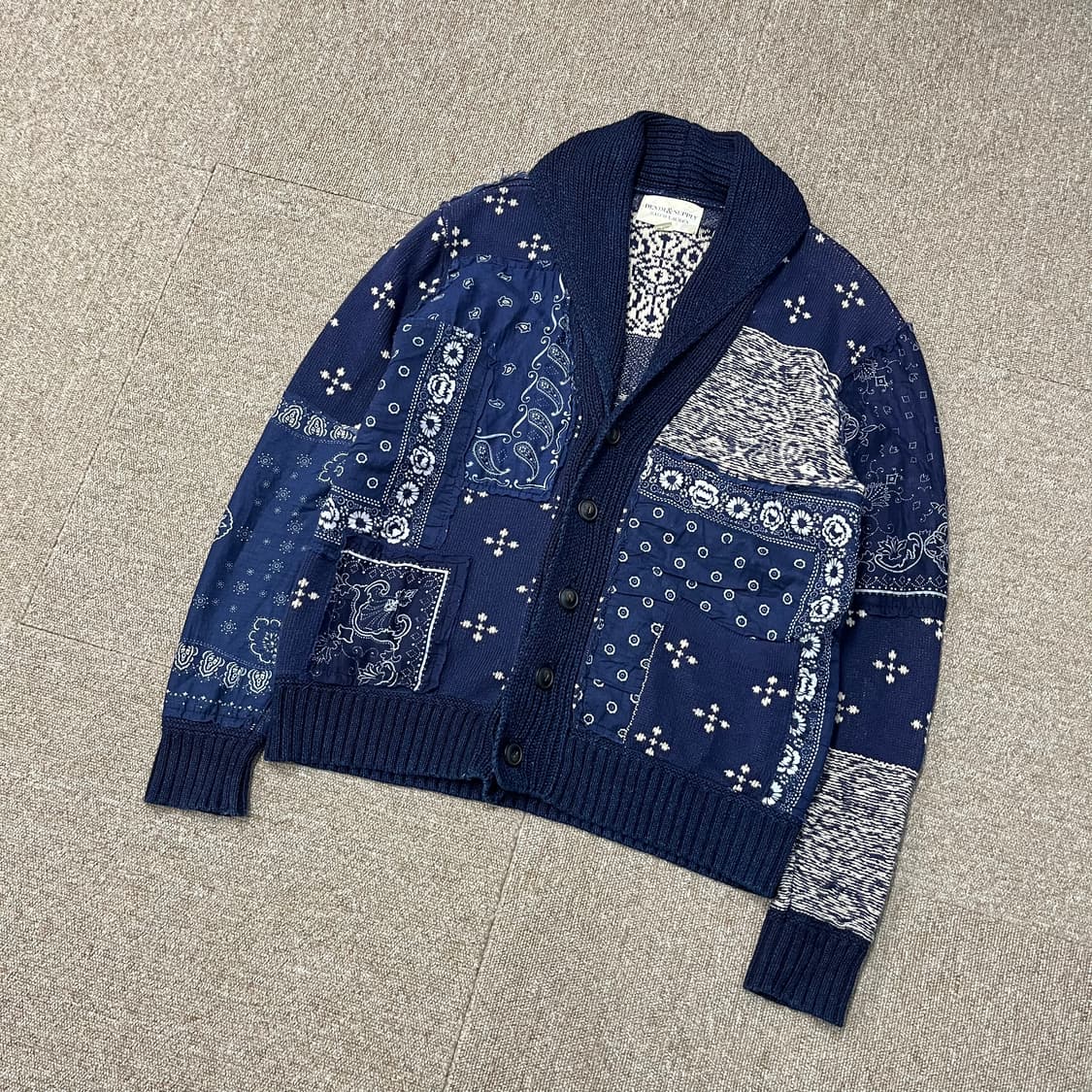 데님앤서플라이 랄프로렌 페이즐리 가디건 상품이미지1