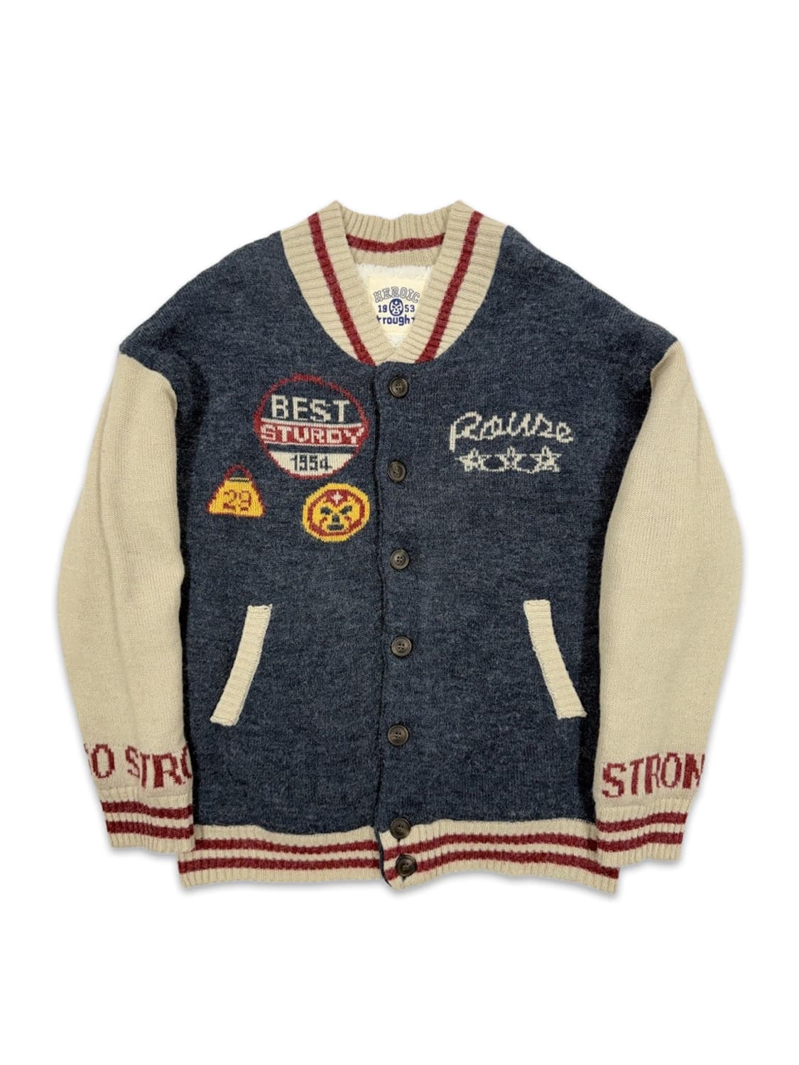 빈티지 니트 자켓 상품이미지1