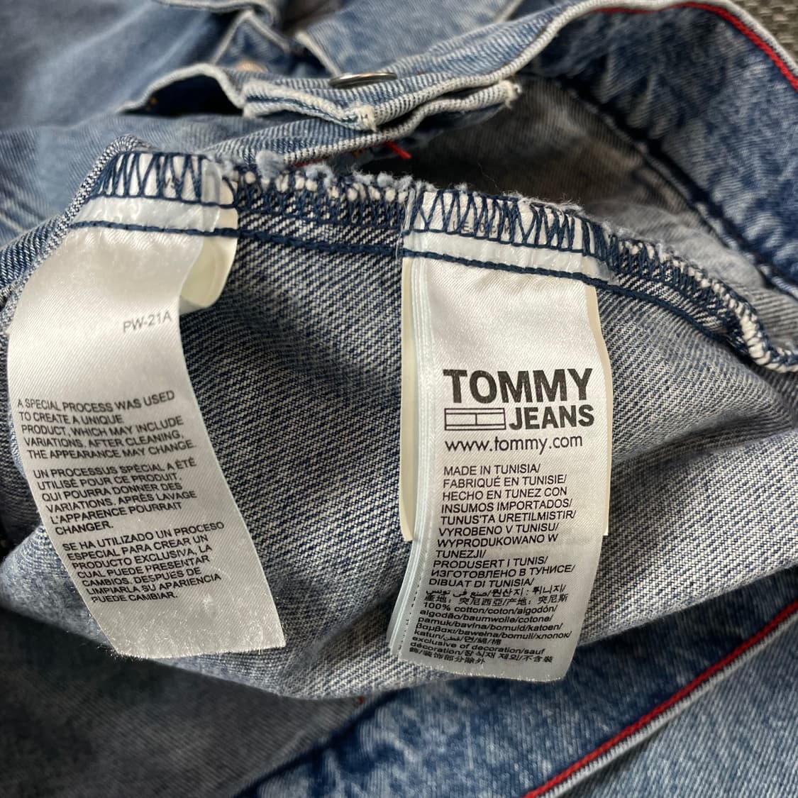 타미진스 중청 멀티포켓 데님 자켓 S 상품이미지5