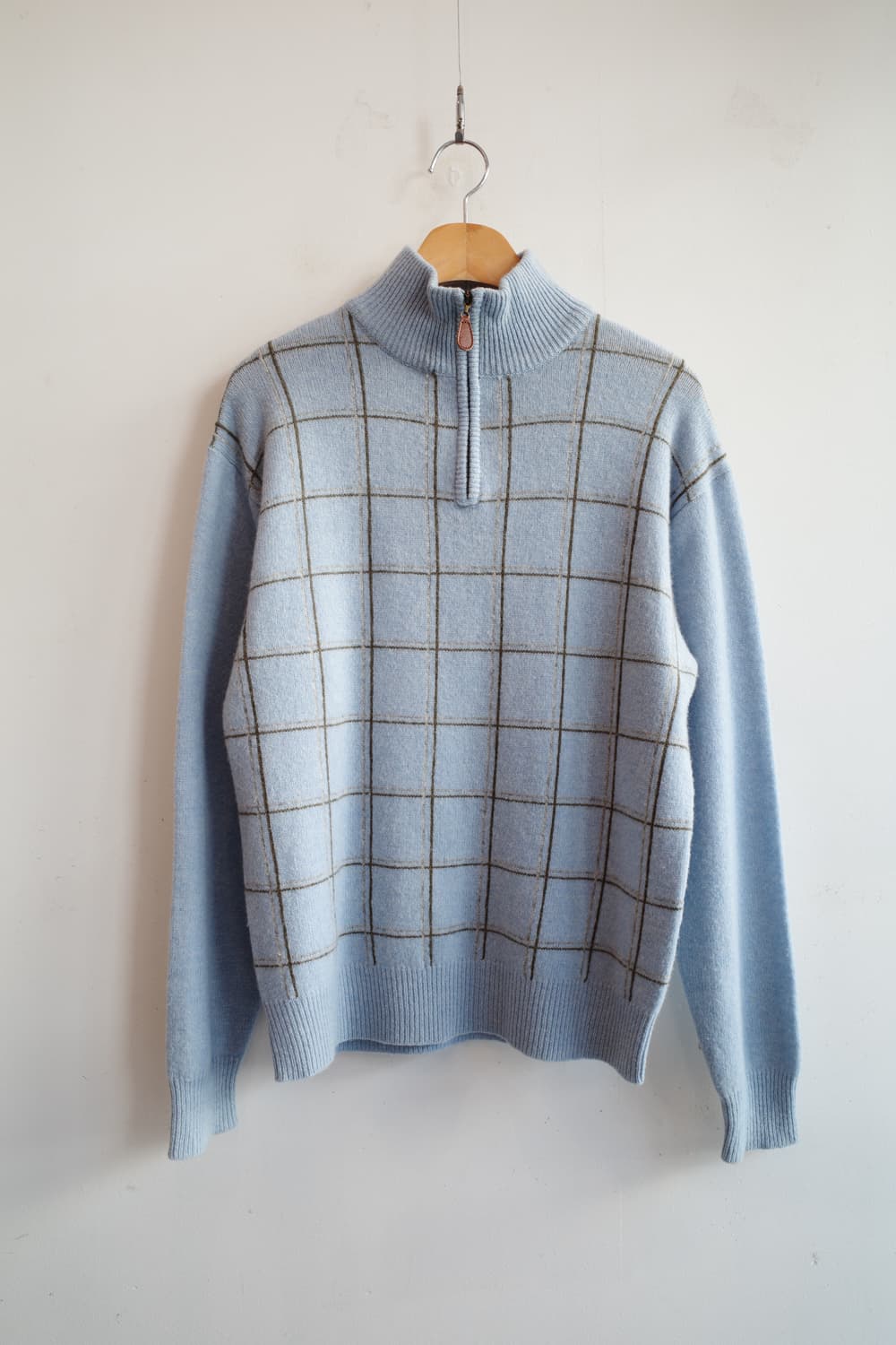 VAN 반 자켓 램스울 하프니트 상품이미지1