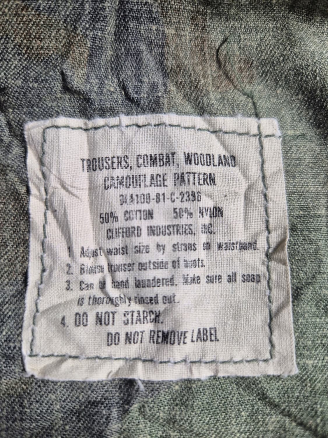 BDU 팬츠 미군 (BP9) 상품이미지5